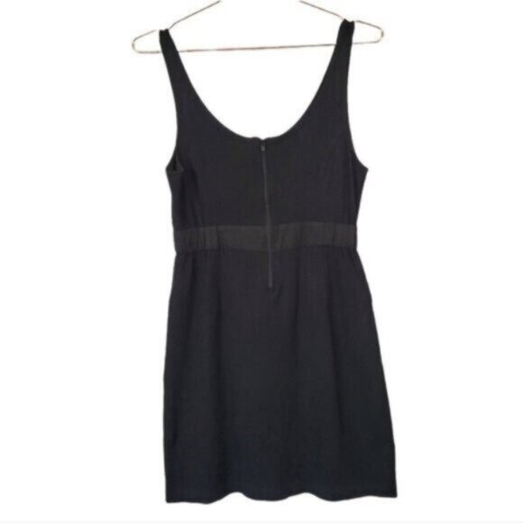 Theory | Casual sleeveless Empire Waist Mini Dress Black - Picture 2 of 6
